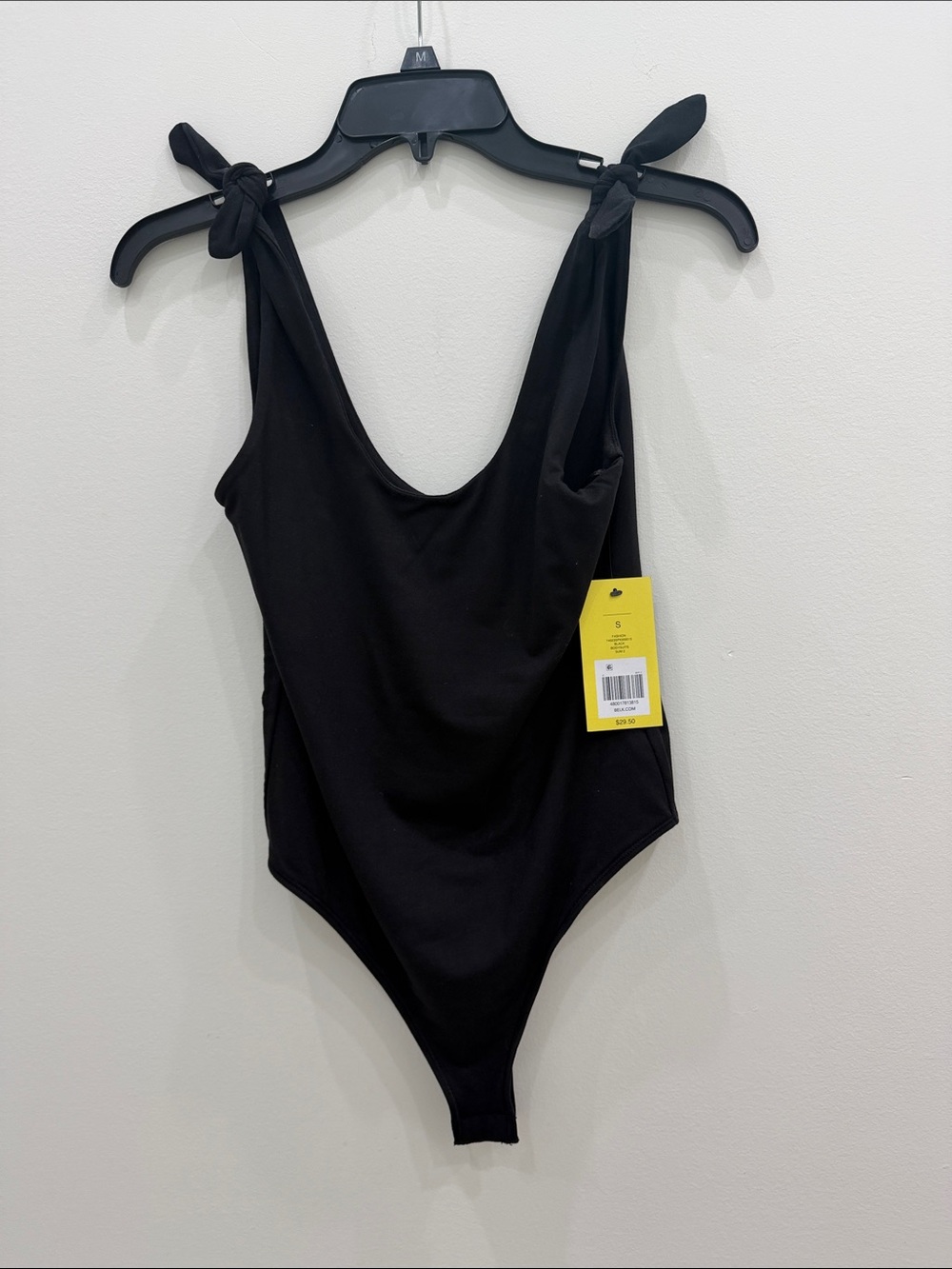 Cabana by Crown and Ivy Black Bodysuit NWT